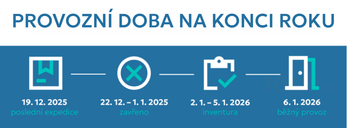 Informácie k prevádzke a expedícii na prelome rokov